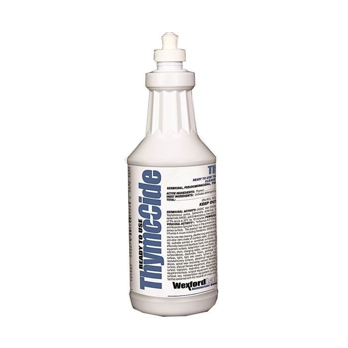 Front view of 1 quart of Ready to Use Thymo-Cide Front view of 1 quart of Ready to Use Thymo-Cide