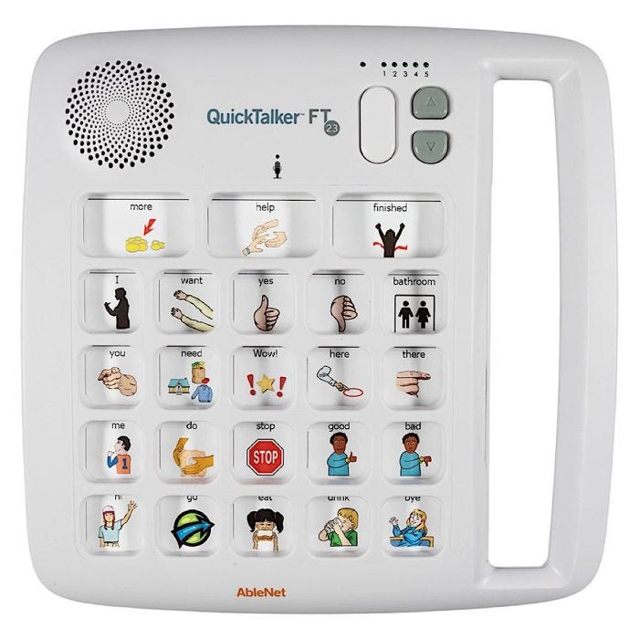 Ablenet QuickTalker FeatherTouch 23 Ablenet QuickTalker FeatherTouch 23