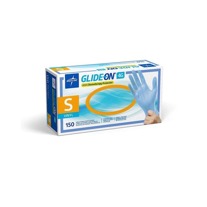 Glide-On 4G Vinyl Gloves