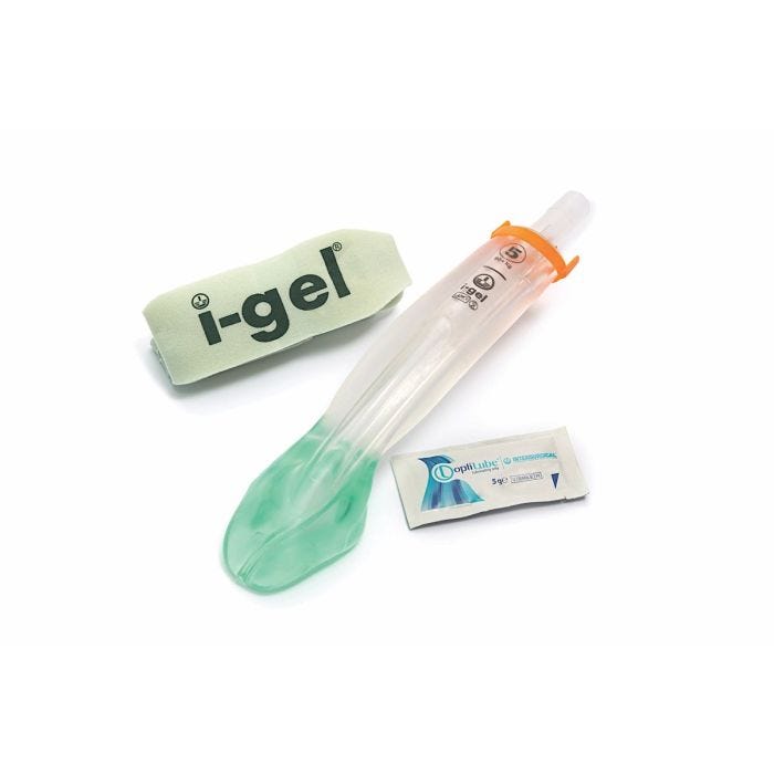 i-gel O2 Resus Pack - Size 5 (90+ kg, 200 lbs.)
i-gel O2 Resus Pack - Size 5 (90+ kg, 200 lbs.)