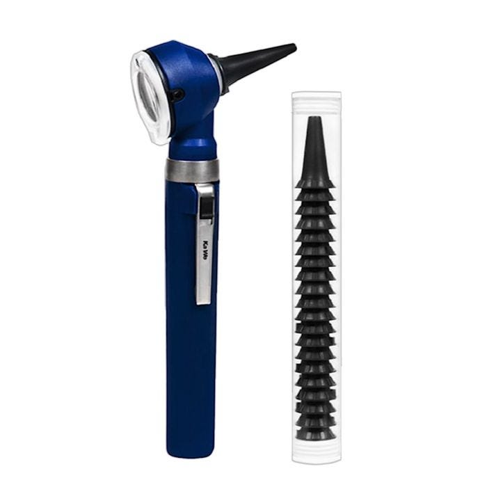 KaWe PICCOLIGHT F.O. LED Standard 2.5V Otoscope, Navy
KaWe PICCOLIGHT F.O. LED Standard 2.5V Otoscope, Navy