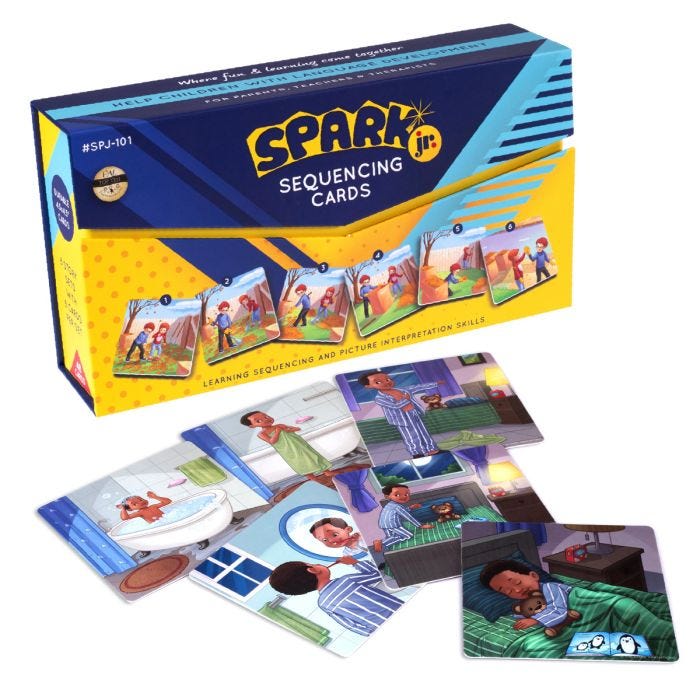 Spark Sequencing Cards - Junior
Spark Sequencing Cards - Junior
