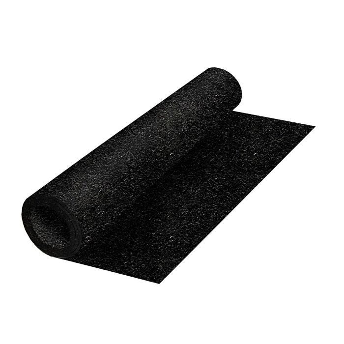 Black Rubber Rolled Flooring, 25'x4'x.31"
Black Rubber Rolled Flooring, 25'x4'x.31"