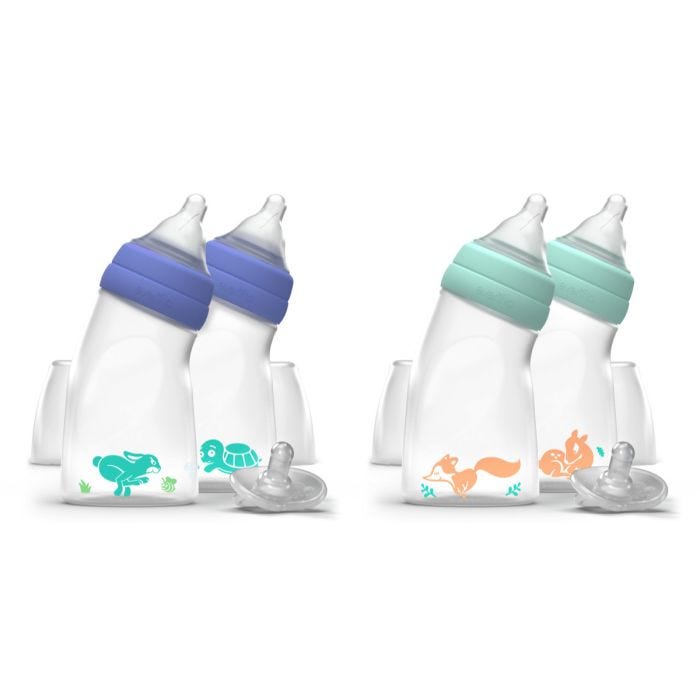 Evenflo Angled Baby Bottle 5 oz, 2/pack Evenflo Angled Baby Bottle 5 oz, 2/pack