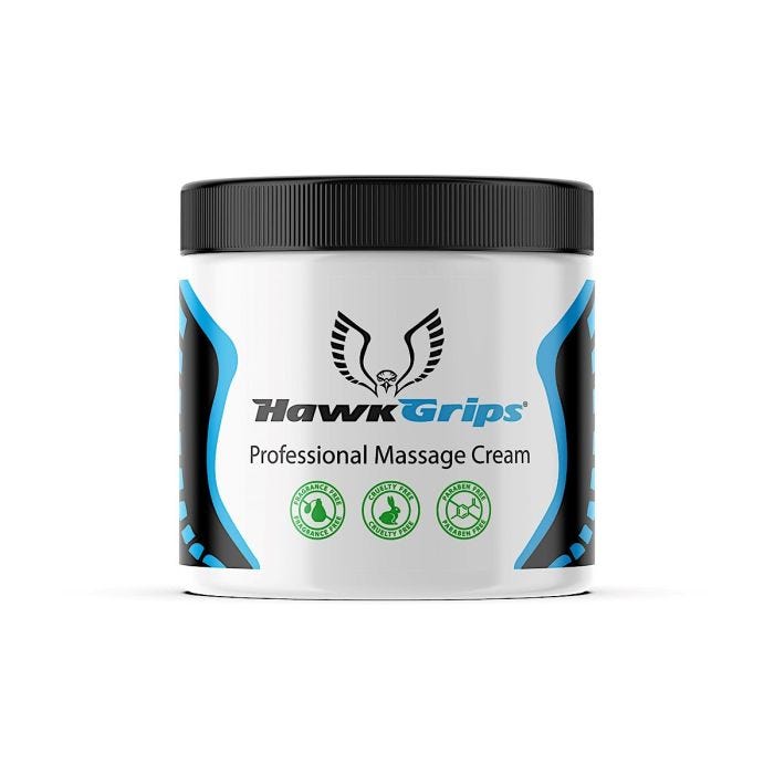 HawkGrips® Professional Massage Cream - 8 oz. Jars
HawkGrips® Professional Massage Cream - 8 oz. Jars