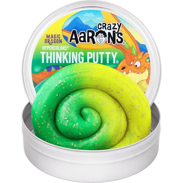 Crazy Aaron's Magic Dragon Thinking Putty Crazy Aaron's Magic Dragon Thinking Putty