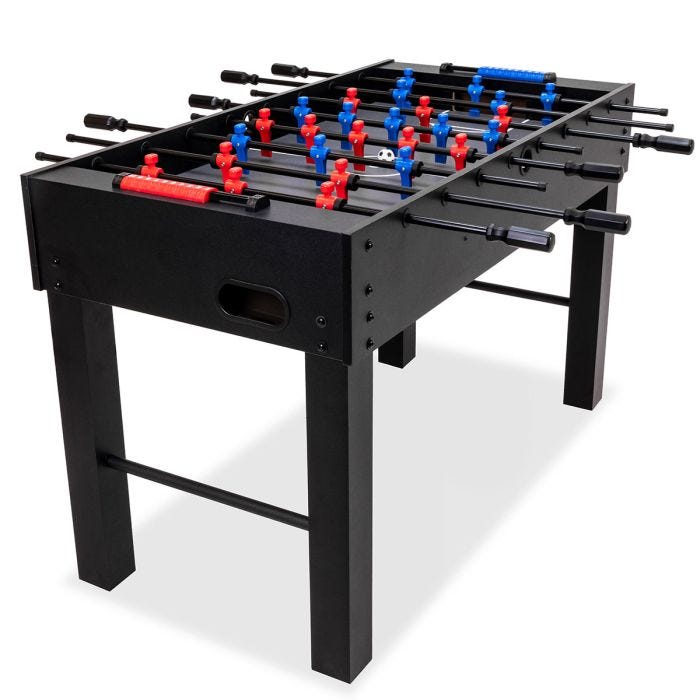 Side angle of GoSports 48" Foosball Table Side angle of GoSports 48" Foosball Table