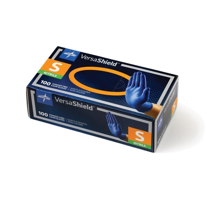 versashield nitrile power free exam 5.5mil gloves; size small; 100 in box versashield nitrile power free exam 5.5mil gloves; size small; 100 in box