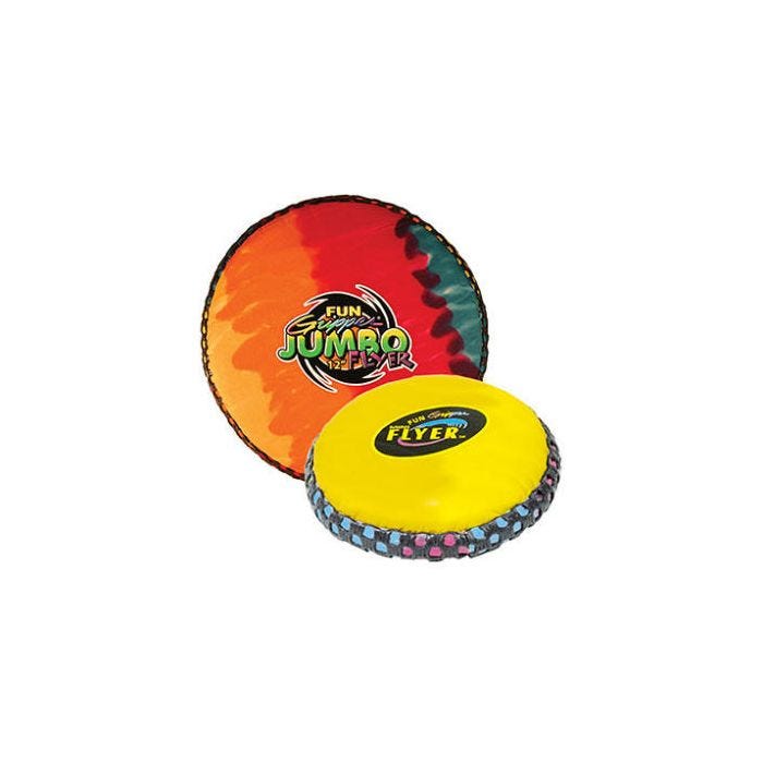Soft cloth frisbee top