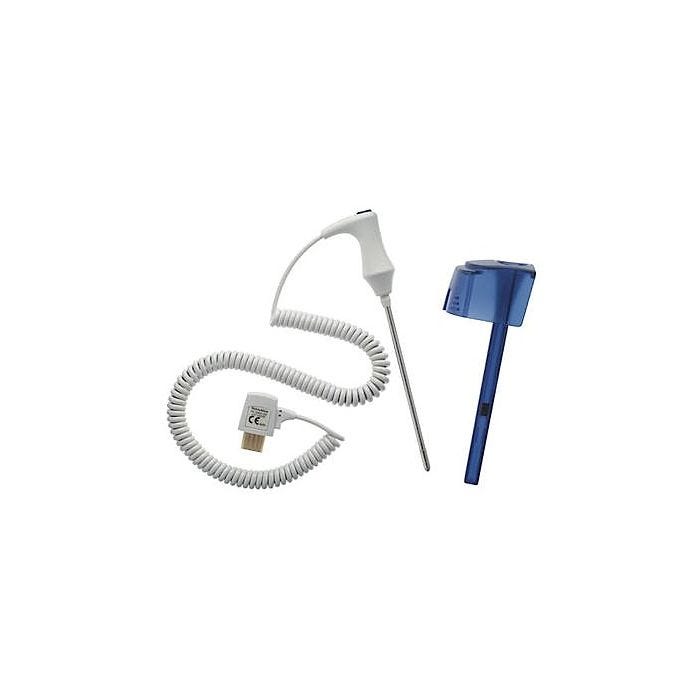 Front view of Oral Probe for Welch Allyn SureTemp Plus 690 with cover