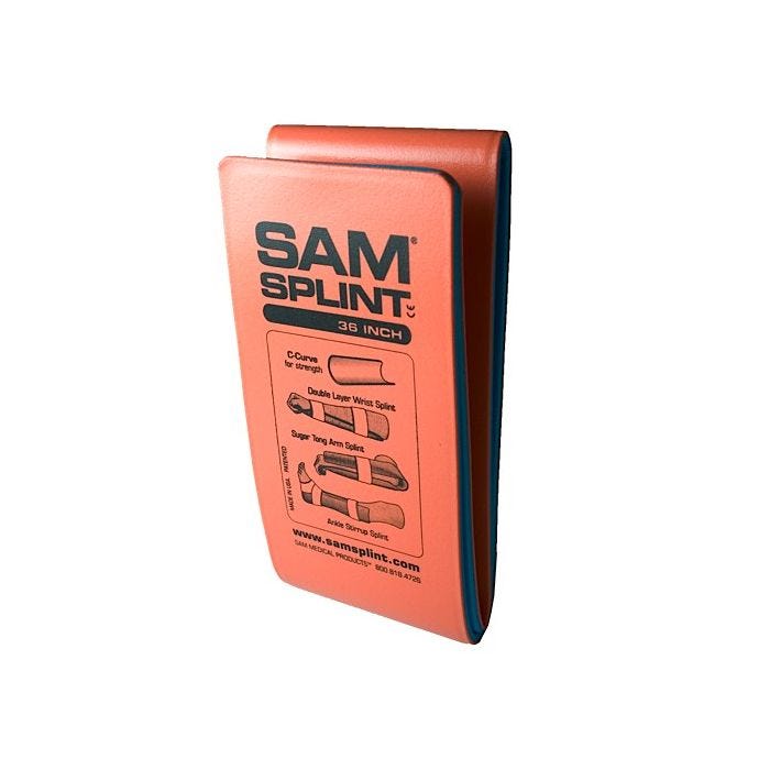 Sam Splint 36" x 4-1/4", Orange Sam Splint 36" x 4-1/4", Orange