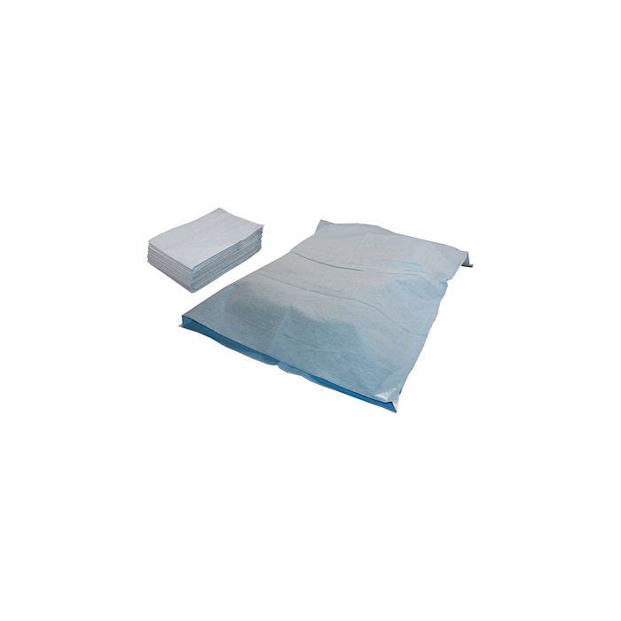 Front view of Tissue/Poly Pillow Cases with 100 pillowcases per case Front view of Tissue/Poly Pillow Cases with 100 pillowcases per case