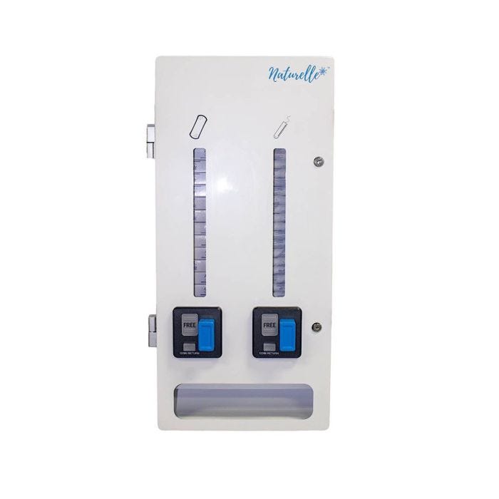 Dual Naturelle Napkin/Playtex Tampon Vending Machine Dual Naturelle Napkin/Playtex Tampon Vending Machine
