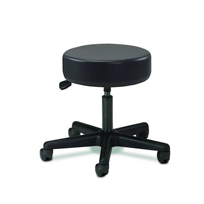 Pneumatic Revolving Stool, Black Pneumatic Revolving Stool, Black