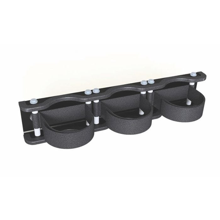 Black, volleyball Upright wall rack Black, volleyball Upright wall rack