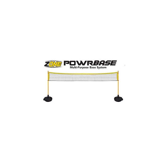 The Zone Multi-Sport Standard Complete System: 2 bases, 2 tall standards, 2 short standards, game net The Zone Multi-Sport Standard Complete System: 2 bases, 2 tall standards, 2 short standards, game net