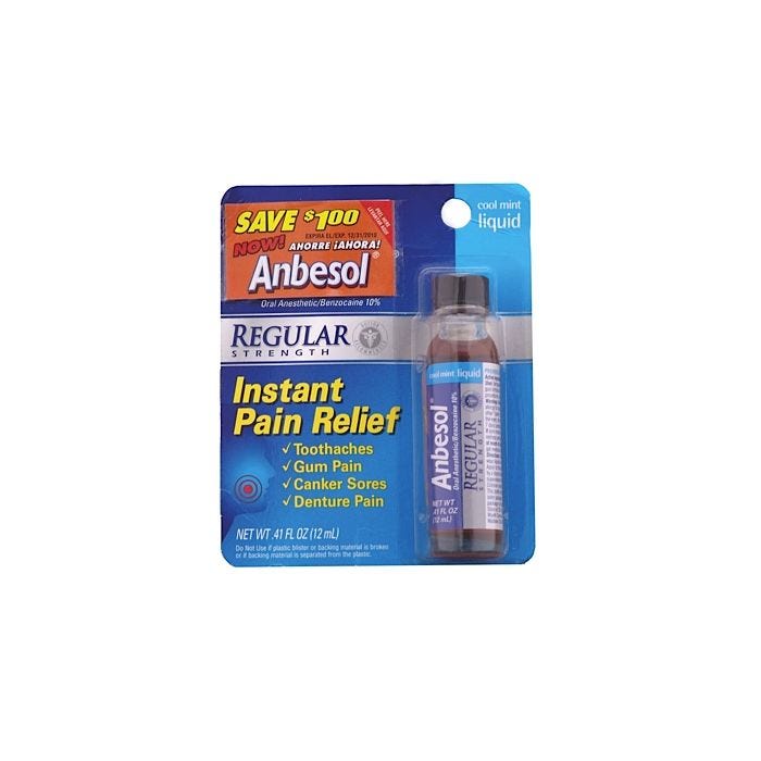 oral anesthetic oral anesthetic