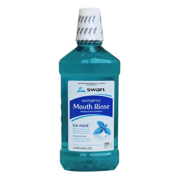 Blue Mint Mouthwash, 32 ounces Blue Mint Mouthwash, 32 ounces