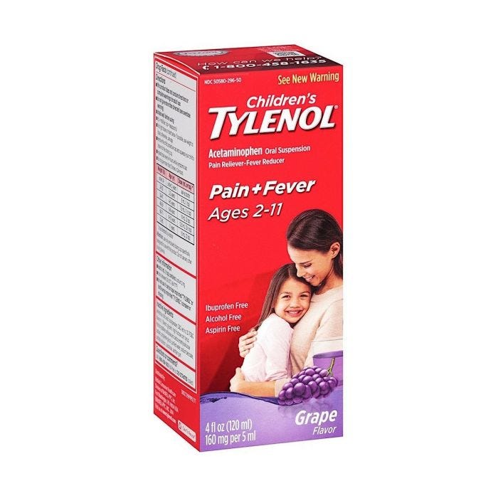 Tylenol Children Pain Reliever