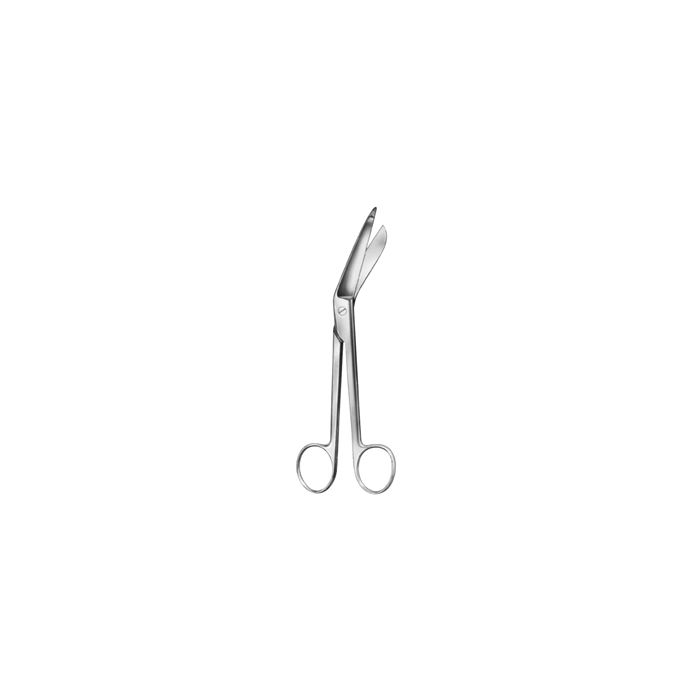 Front view of 4-1/2" Lister Bandage Scissors Front view of 4-1/2" Lister Bandage Scissors
