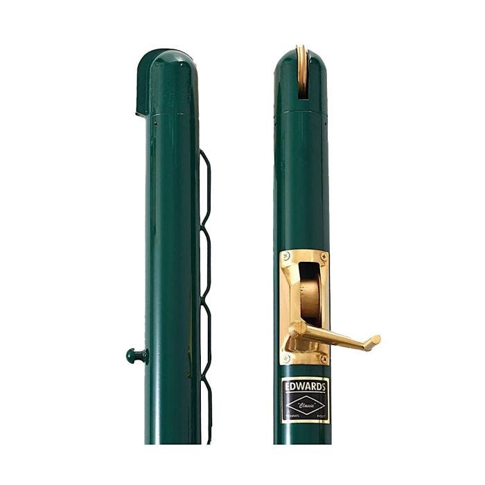 Edwards 3" Classic Round Post-Green Edwards 3" Classic Round Post-Green
