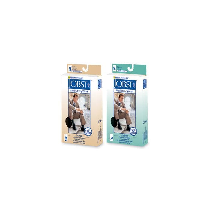 Front view of 2 boxes of Jobst Medical Legwear Compression Garments Front view of 2 boxes of Jobst Medical Legwear Compression Garments