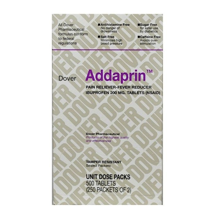 Addaprin 200 mg 250/2'S Addaprin 200 mg 250/2'S