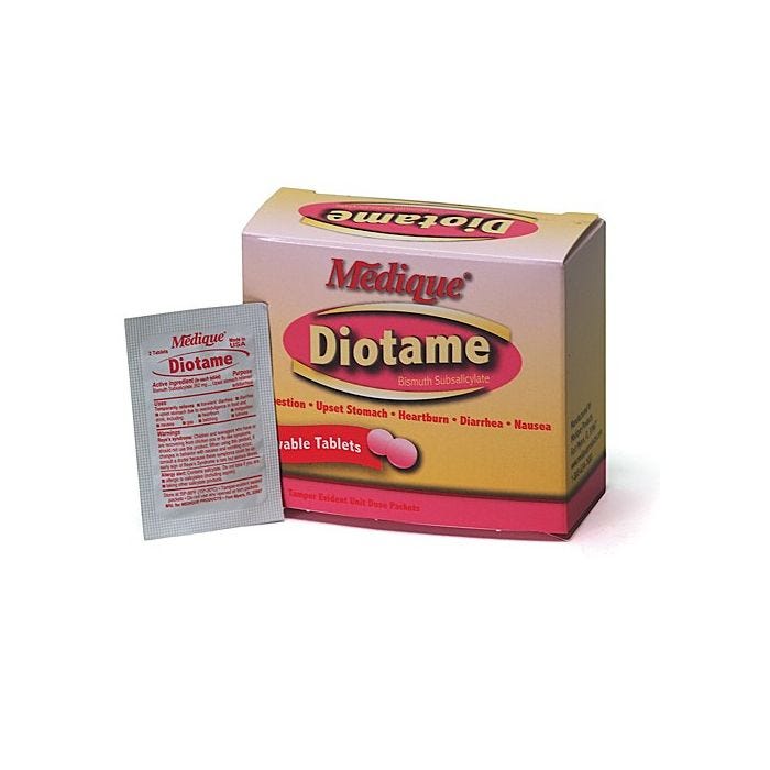 Diotame Tablets Commissary Pack, 24's (12/2's) Diotame Tablets Commissary Pack, 24's (12/2's)
