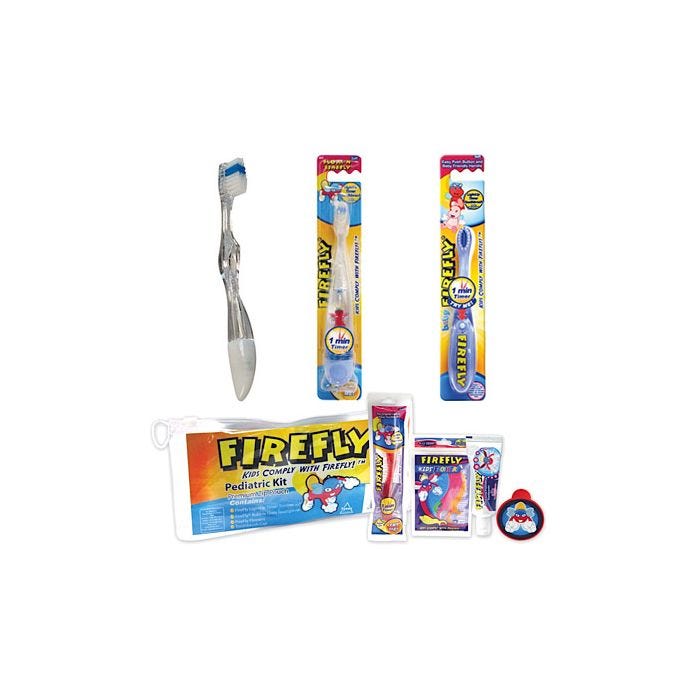 kids firefly light up timer, 12/pkg junior size toothbrushes
kids firefly light up timer, 12/pkg junior size toothbrushes