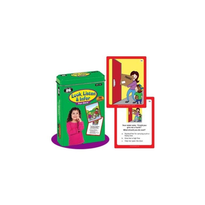 Look, Listen & Infer Fun Deck Look, Listen & Infer Fun Deck