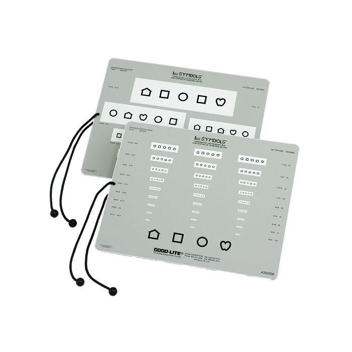 LEA Symbols Near Vision Screener Card LEA Symbols Near Vision Screener Card
