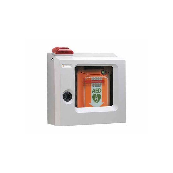 Cardiac Science AED Wall Cabinet with Strobe Light and Alarm (AED not included) Cardiac Science AED Wall Cabinet with Strobe Light and Alarm (AED not included)