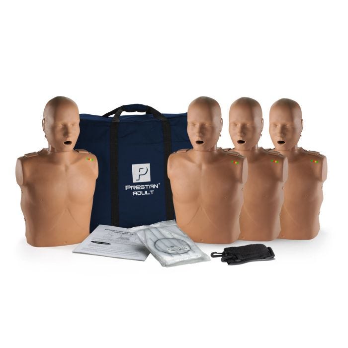 PRESTAN Adult Manikins with CPR Monitor - 4/pack PRESTAN Adult Manikins with CPR Monitor - 4/pack