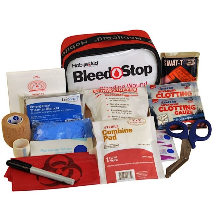 BleedSTOP Single 300 IR (Immediate Response) Bleeding Wound Trauma First Aid Kit (32716) BleedSTOP Single 300 IR (Immediate Response) Bleeding Wound Trauma First Aid Kit (32716)
