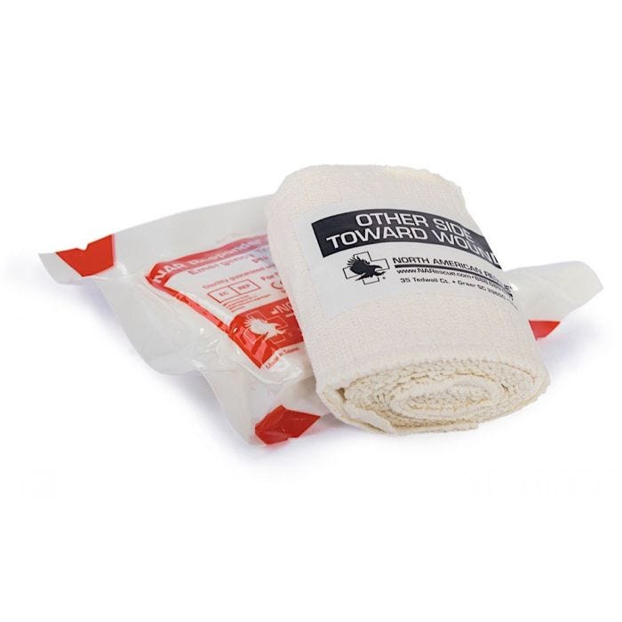 Responder Emergency Trauma Dressing, 4" Flat Responder Emergency Trauma Dressing, 4" Flat
