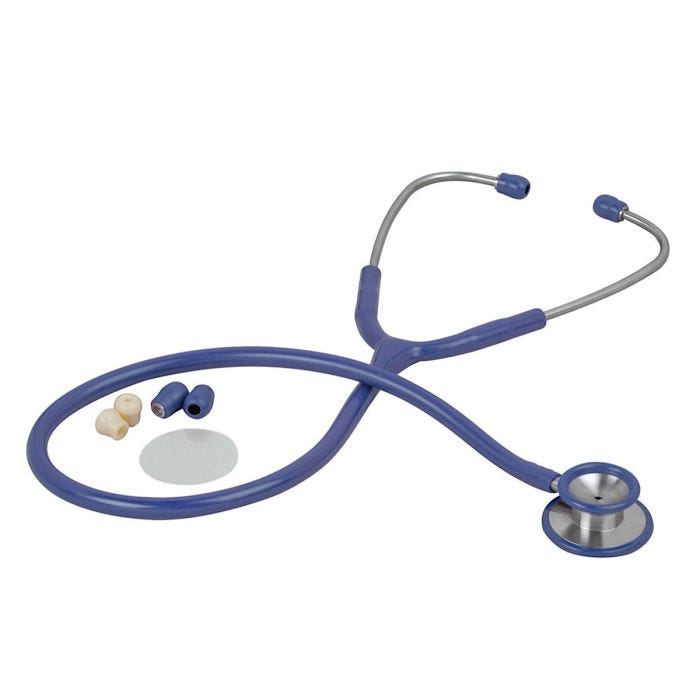 Pinnacle Series Stainless Steel Adult Stethoscope, Royal Blue Pinnacle Series Stainless Steel Adult Stethoscope, Royal Blue
