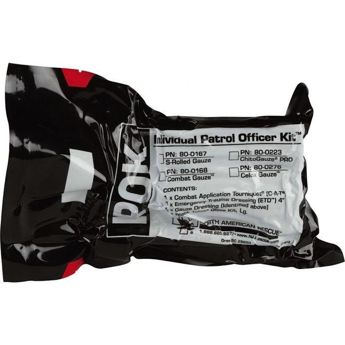 Individual Public Safety Officer Kit with Combat Gauze Individual Public Safety Officer Kit with Combat Gauze