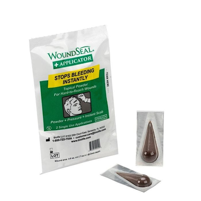 Wound Seal Blood Clot Powder with Applicator Wound Seal Blood Clot Powder with Applicator