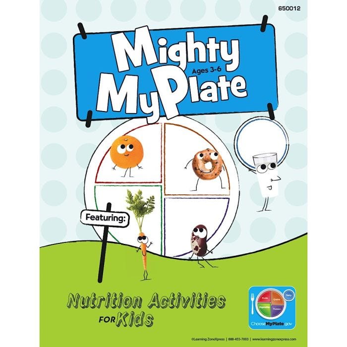 Mighty MyPlate Activity Books for Ages 3-6 Mighty MyPlate Activity Books for Ages 3-6