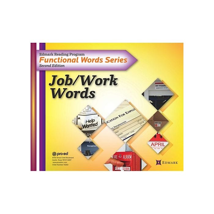Job/Work Words Job/Work Words