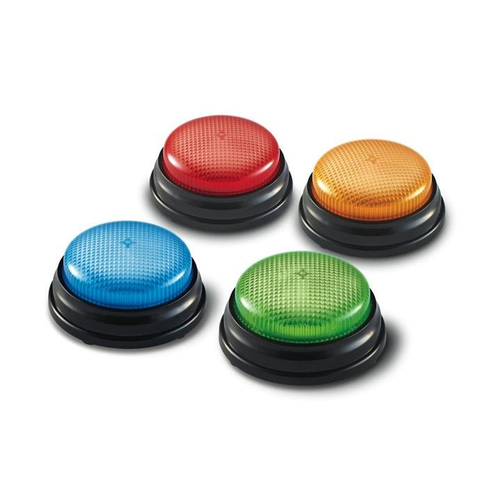 Lights & Sounds Buzzers , Set of 4 Lights & Sounds Buzzers , Set of 4