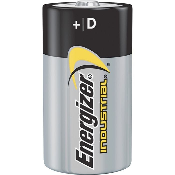Energizer Industrial Alkaline D Battery Energizer Industrial Alkaline D Battery