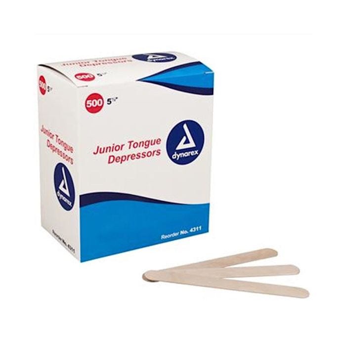 Jr. Tongue Depressors 500/Box Jr. Tongue Depressors 500/Box