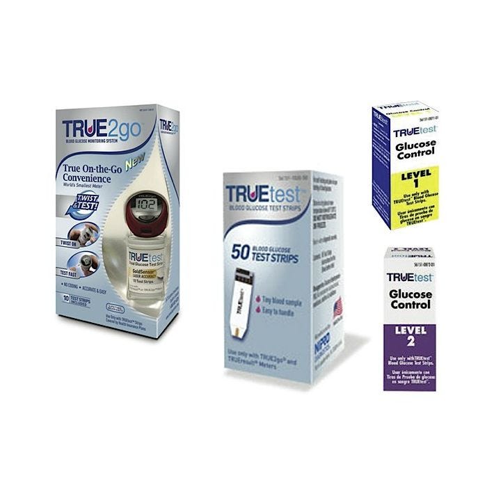 True2go Blood Glucose Meter True2go Blood Glucose Meter