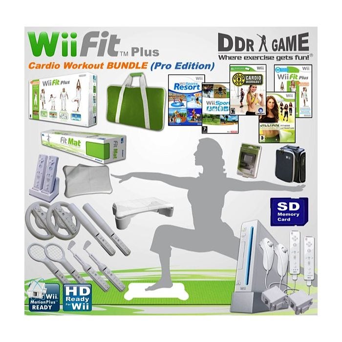 Wii Fit Plus Cardio Workout Bundle Pro Edition, wii fit training Wii Fit Plus Cardio Workout Bundle Pro Edition, wii fit training