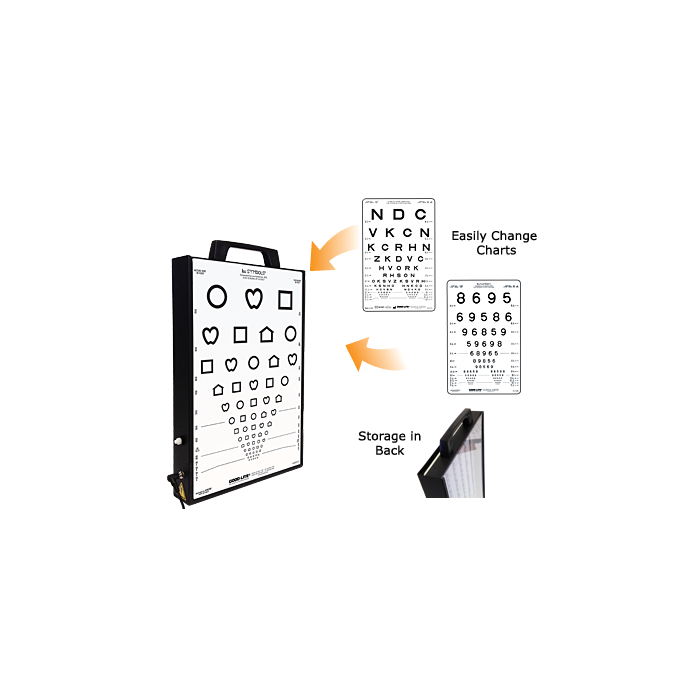 Good-Lite ESV1200 Quantum Vision Screener Illuminated Cabinet and Accessories