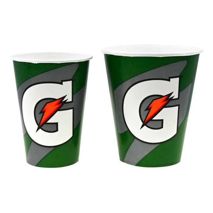Gatorade Cups, Gatorade paper cups Gatorade Cups, Gatorade paper cups