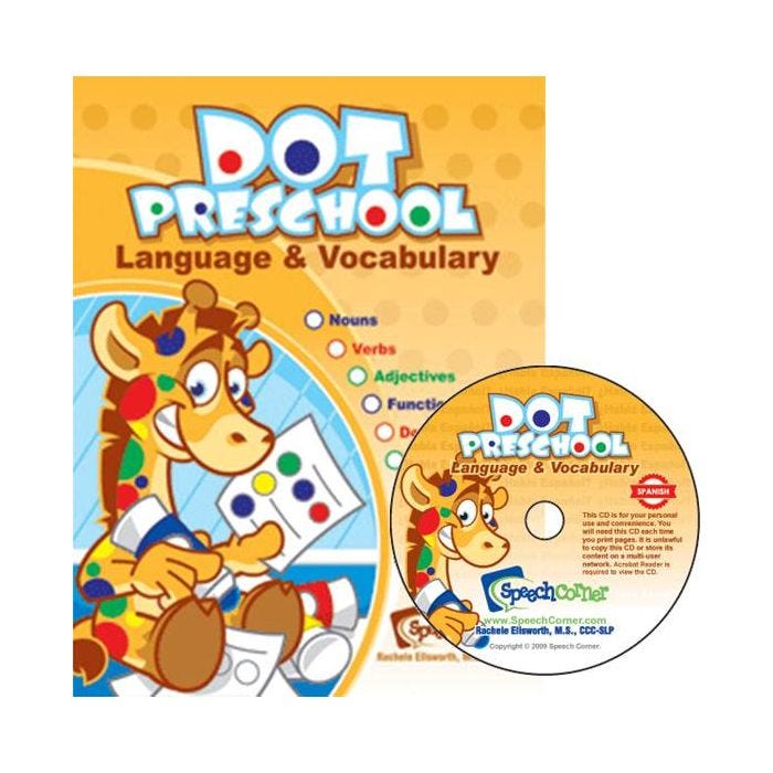 DOT Preschool Language & Vocabulary DOT Preschool Language & Vocabulary