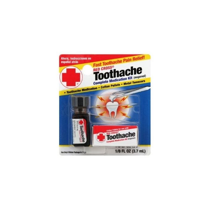 Red Cross Toothache Medication Kit, red cross toothache, red cross toothache kit Red Cross Toothache Medication Kit, red cross toothache, red cross toothache kit