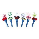 Fabric Brushes, Set of 6